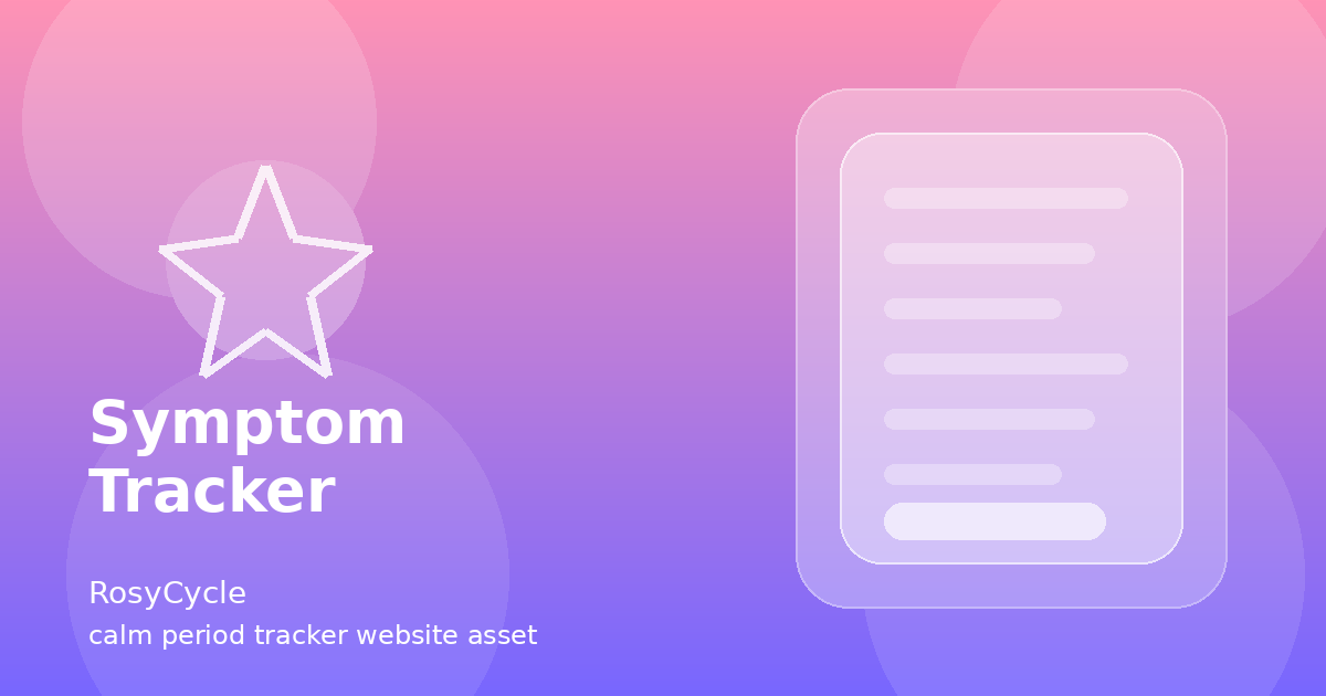 Symptom Tracker